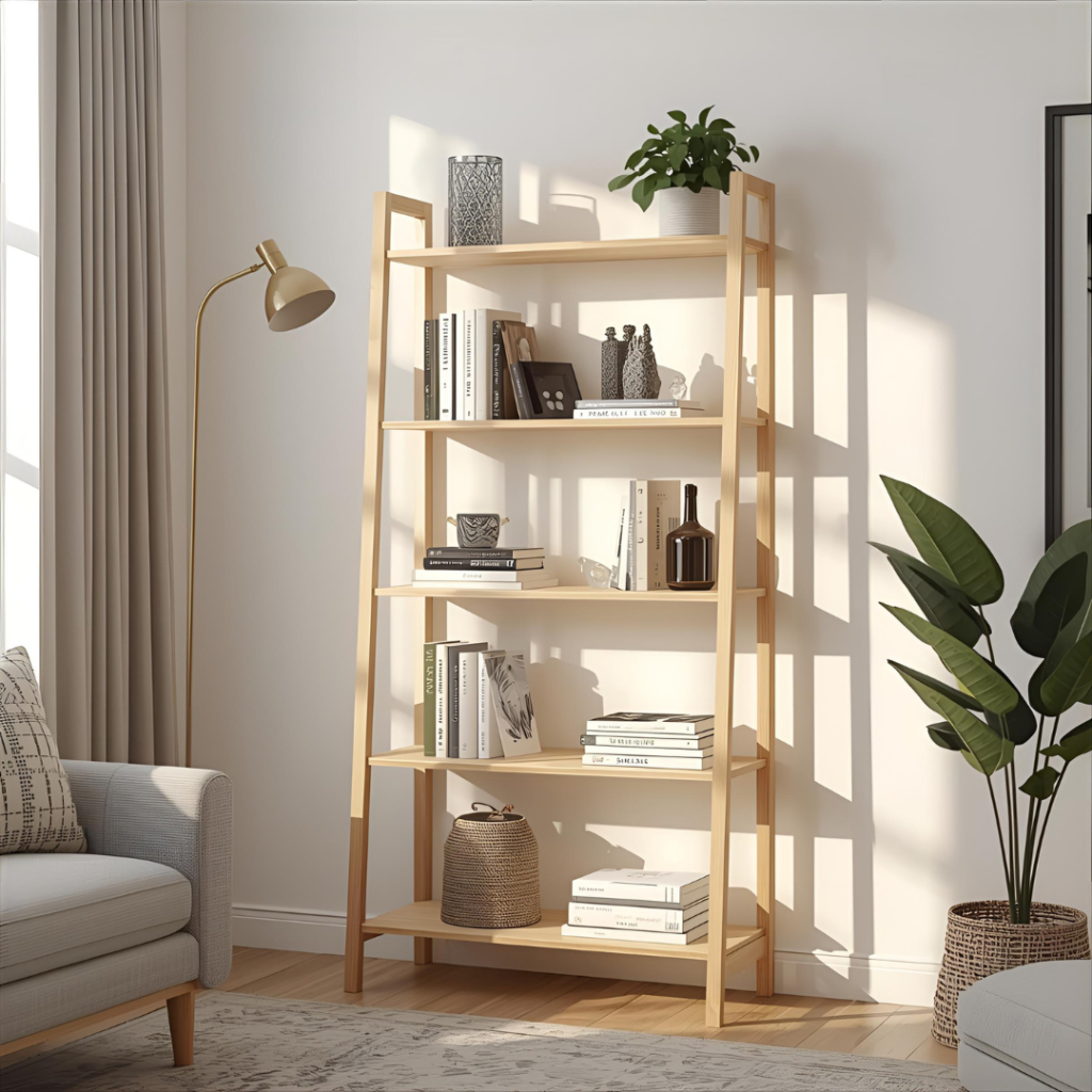 vertical shelves